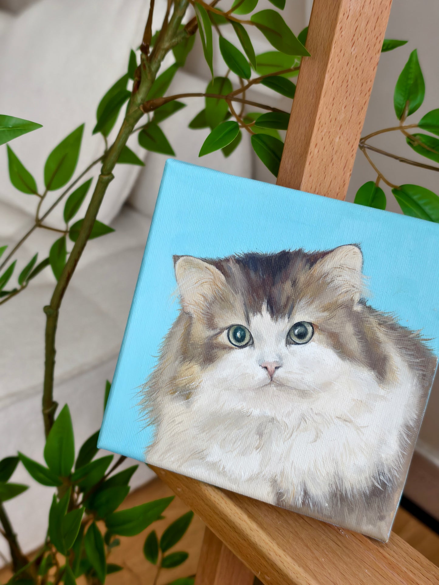 Custom Pet Oil Paintings
