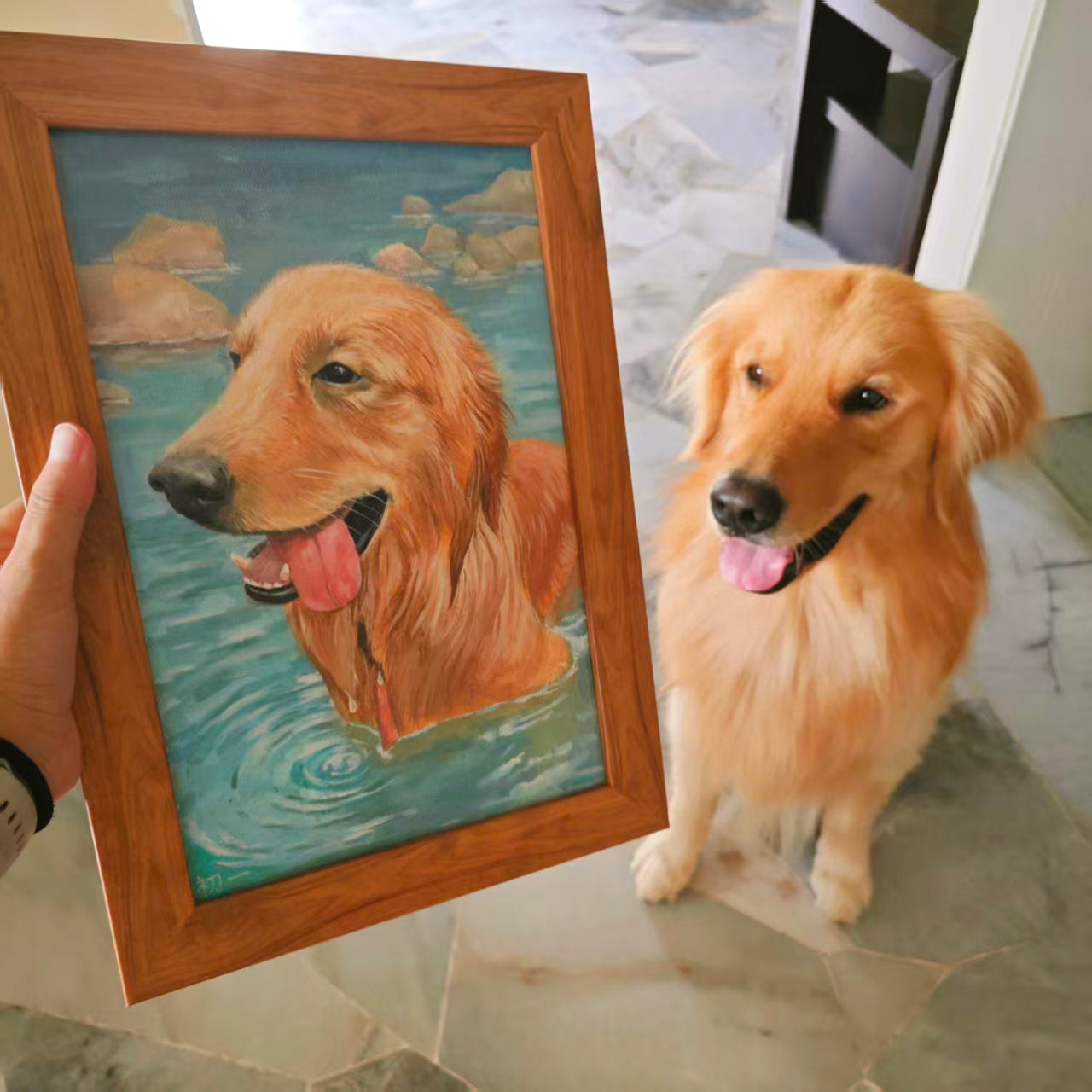 Custom Pet Oil Paintings